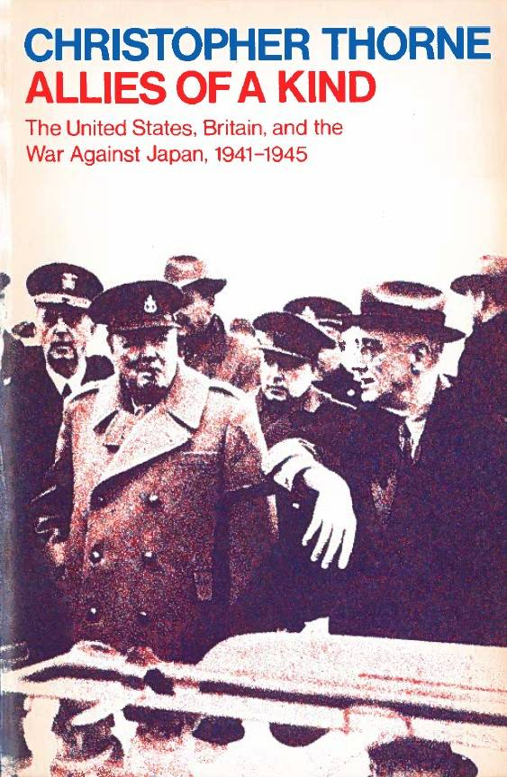 book titled Allies of a Kind: The United States, Britain, and the War Against Japan, 1941-1945